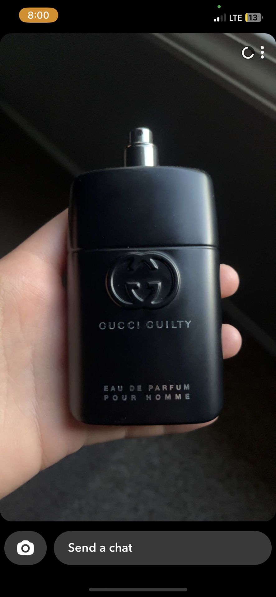 Gucci Guilty 1.6 fl oz Men's Eau de Partum Spray- no cap sprayed 3x