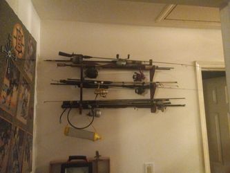 Assorted Fishing Poles