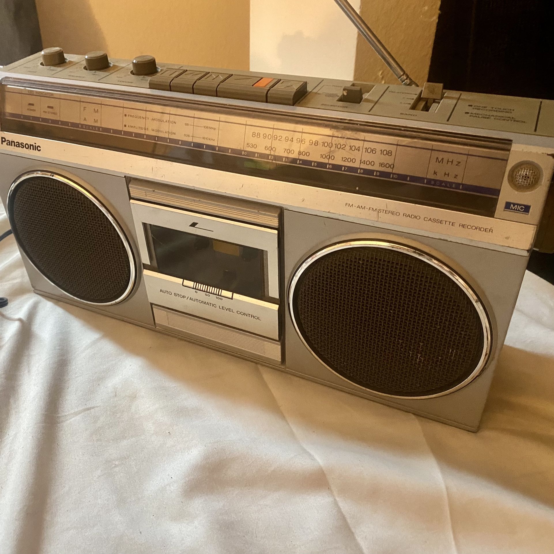 Vintage Panasonic Boombox / Ghetto Blaster