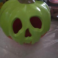 Disney Poison Apple Jack o Lantern New