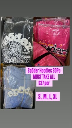 Sp5der Hoodie Bulk 30Pc MUST TAKE ALL $37 per