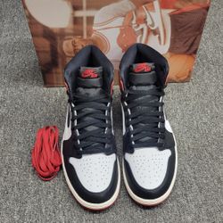 Nike Air Jordan 1 High OG Black Toe Reimagined Men's 12 DZ5485-106