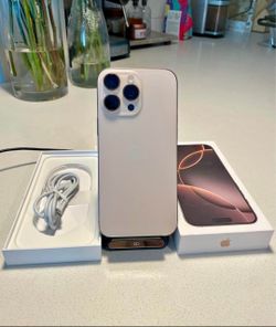 Apple iPhone 16 pro max. ( mint condition )