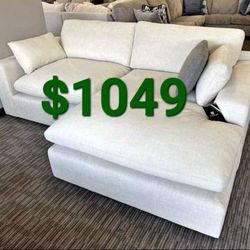 ELYZA 2 PIECE RAF SECTIONAL WITH CHAISE