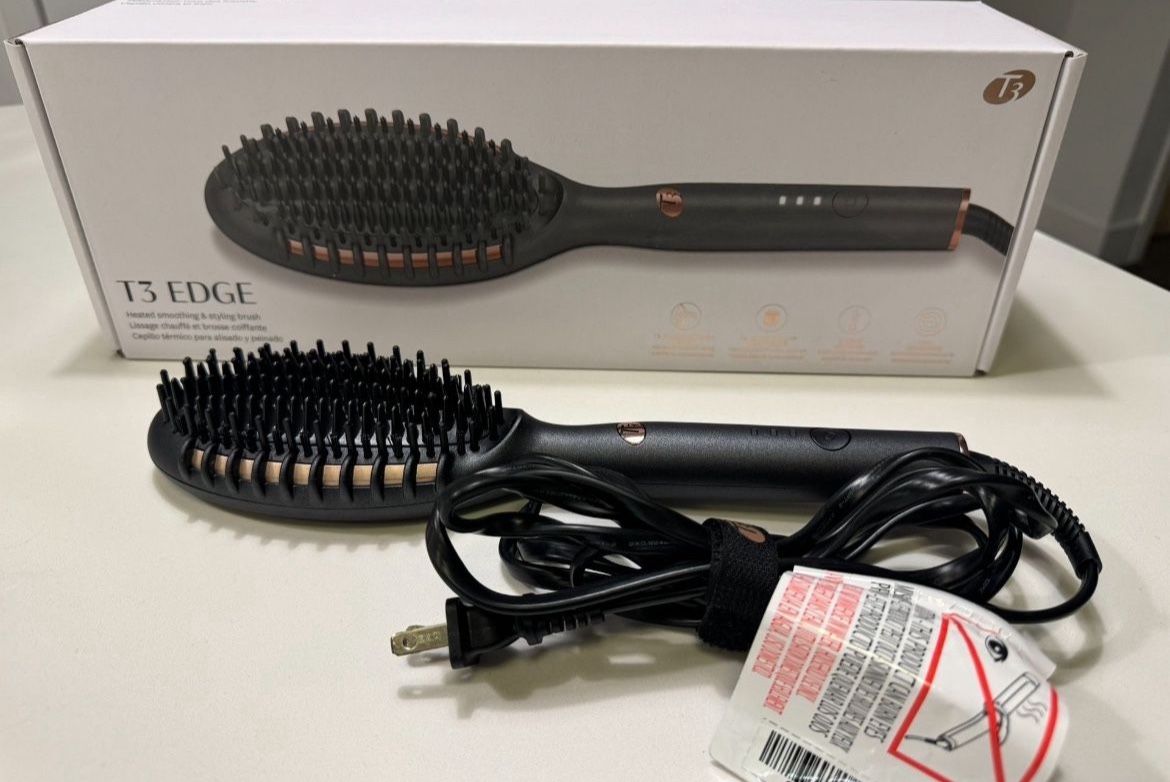T3 Edge ceramic heated brush