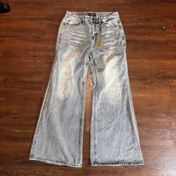 Balenciaga Jeans Light Blue 