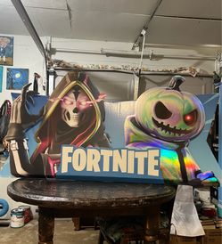 Fortnite cardboard cutout wall decor