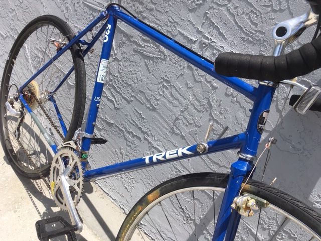 Trek 520, 56, blue, certified used bike