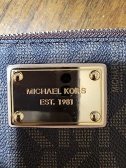 Michael Kors Zip Wallet or Clutch