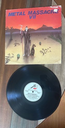 Metal Massacre VII Vinyl LP - Metal Blade Records Various Artists