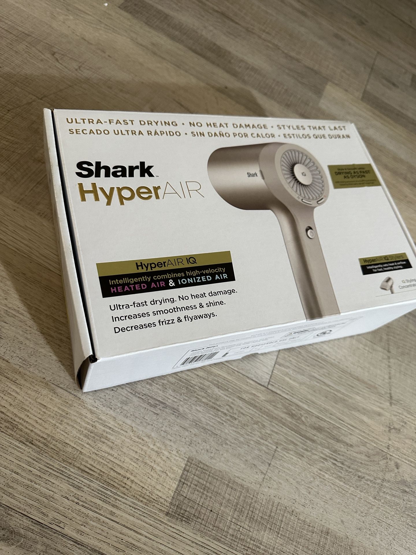Shark™ HyperAIR Fast-Drying Hair Blow Dryer with IQ Styling ( Secador De Cabello)