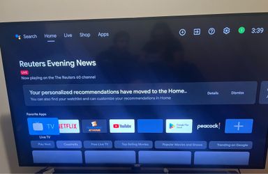 65” Phillips Smart TV