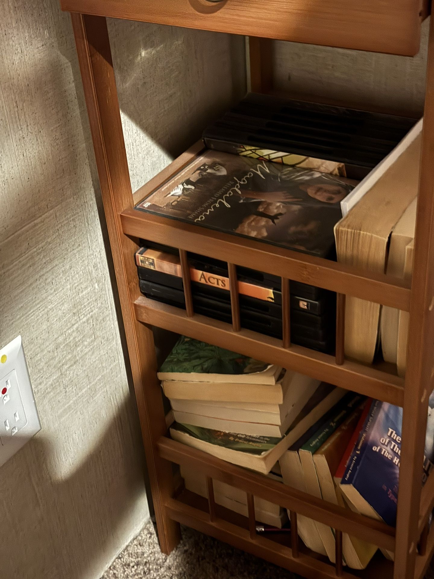 3 Shelf Stand With Drawer