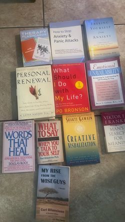 Lot of 10 Self-Help & Personal Growth Books