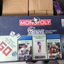 Brand New  New England Patriots Monopoly 