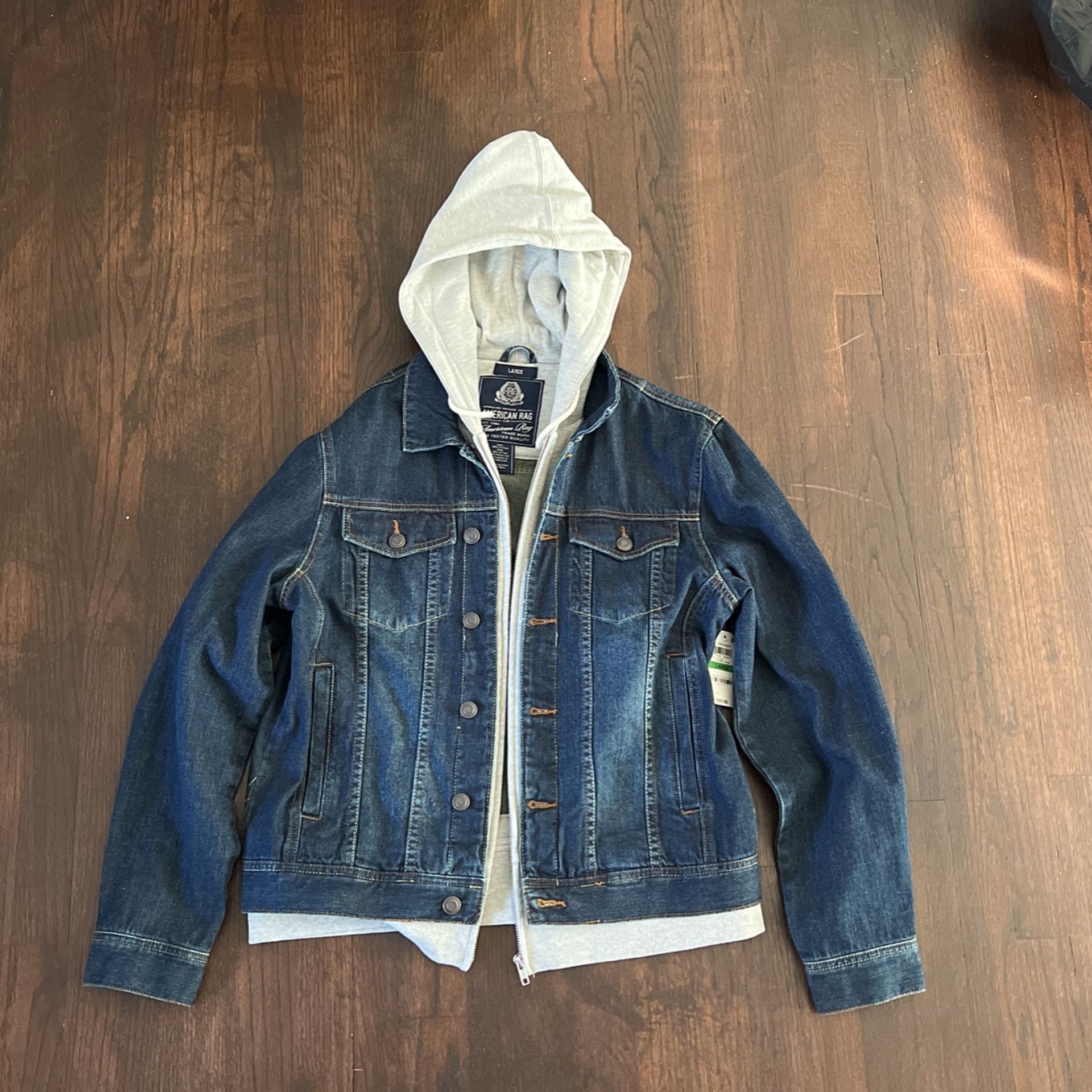 American Rag Jean Hoodie Jacket