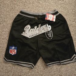 Raiders Shorts Sizes M-XXXL