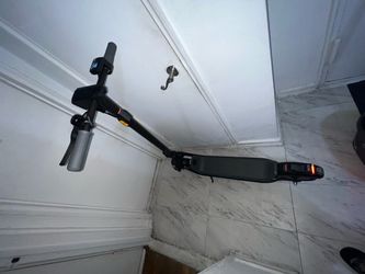 Black Electric Scooter with Display