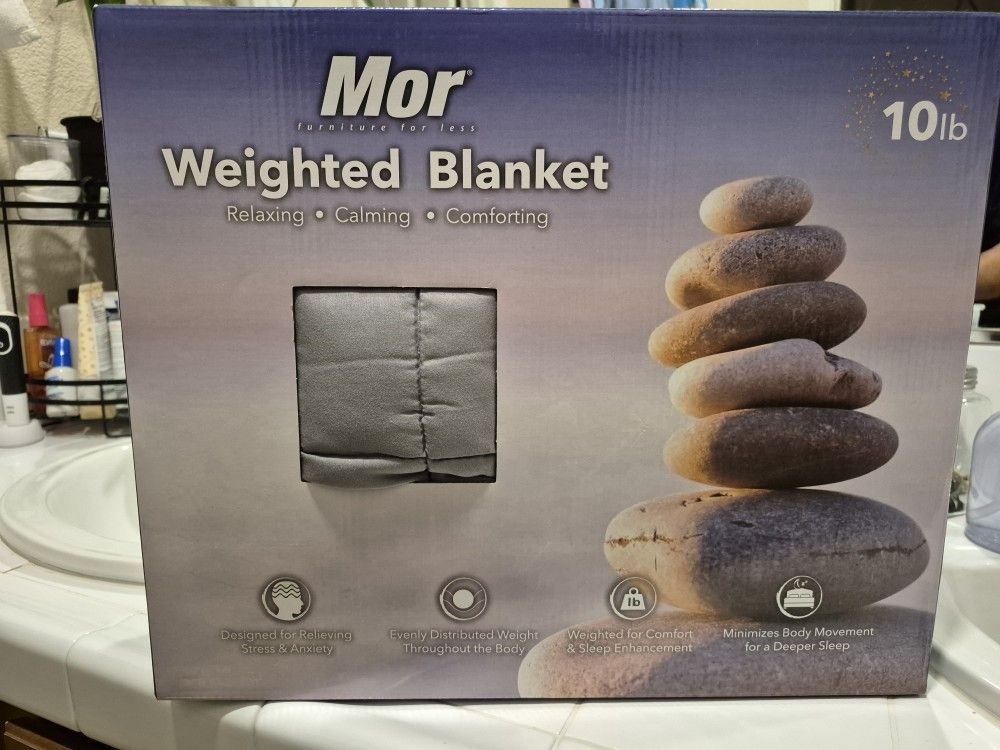 Weighted 10Lb Blanket ***NEW IN BOX ***