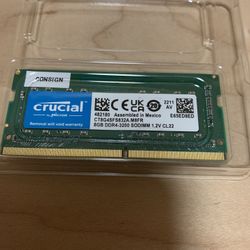 Crucial RAM 8GB DDR4 3200 MHz SODIMM 