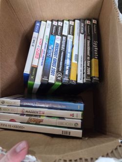 Video ganes.  7$ each
