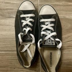 Black Converse All Star Low Top Sneakers