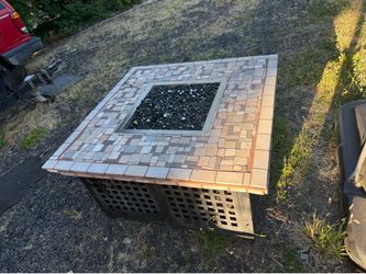 Beautifully Crafted Propane Firepit