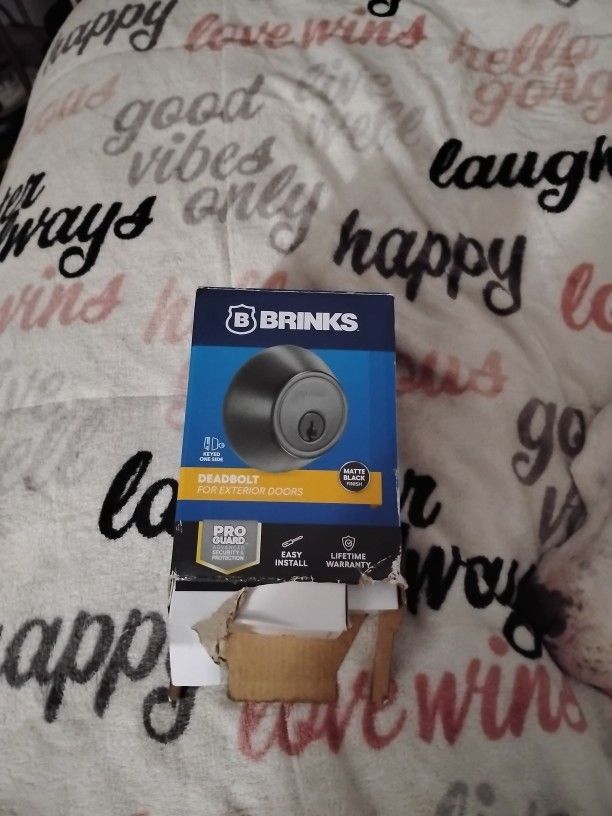 Brinks Deadbolt For Exterior Doors