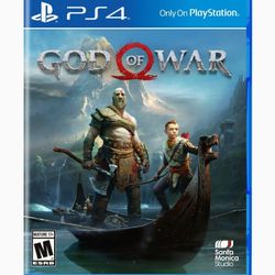 PS4 Game GOD OF WAR