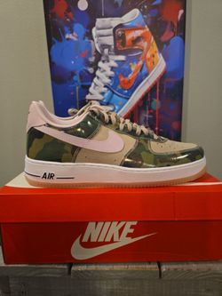 Size-13  Nike Air Force 1 Low '07 LV8

Patent Camo Pink