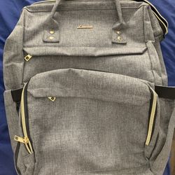 Lovevook Laptop Backpack Work School Travel Bag for Women Grey 15.6"