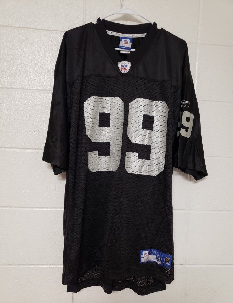 Raiders Reebok Warren Sapp Jersey