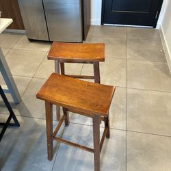 Brown Kitchen Stools