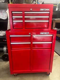 40” Craftsman Two Tier Tool box w/keys