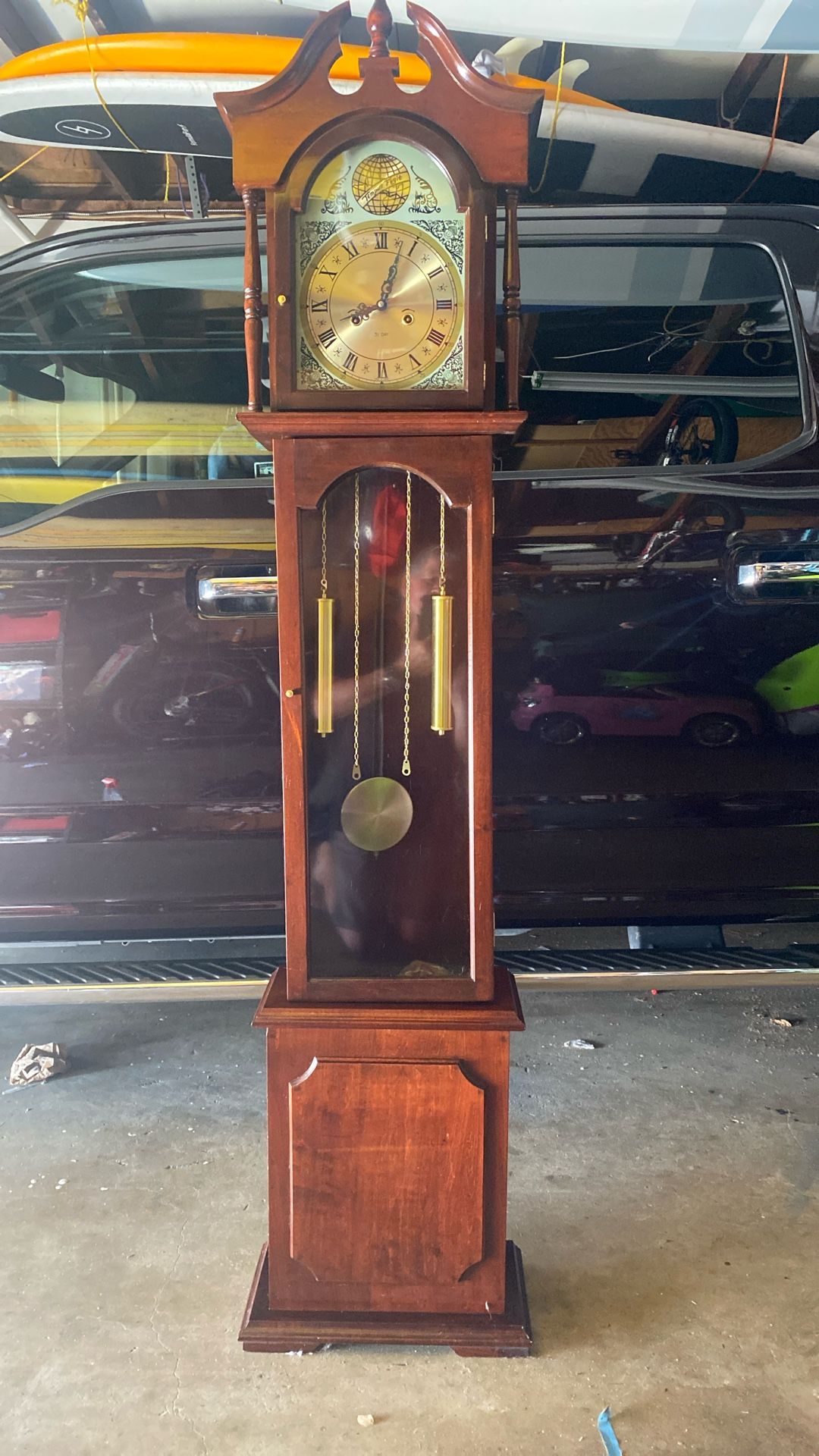 Tempus Fugit Grandfather Clock