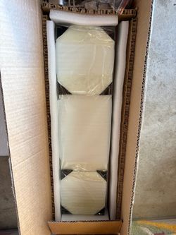 New wind protector glass for fireplace