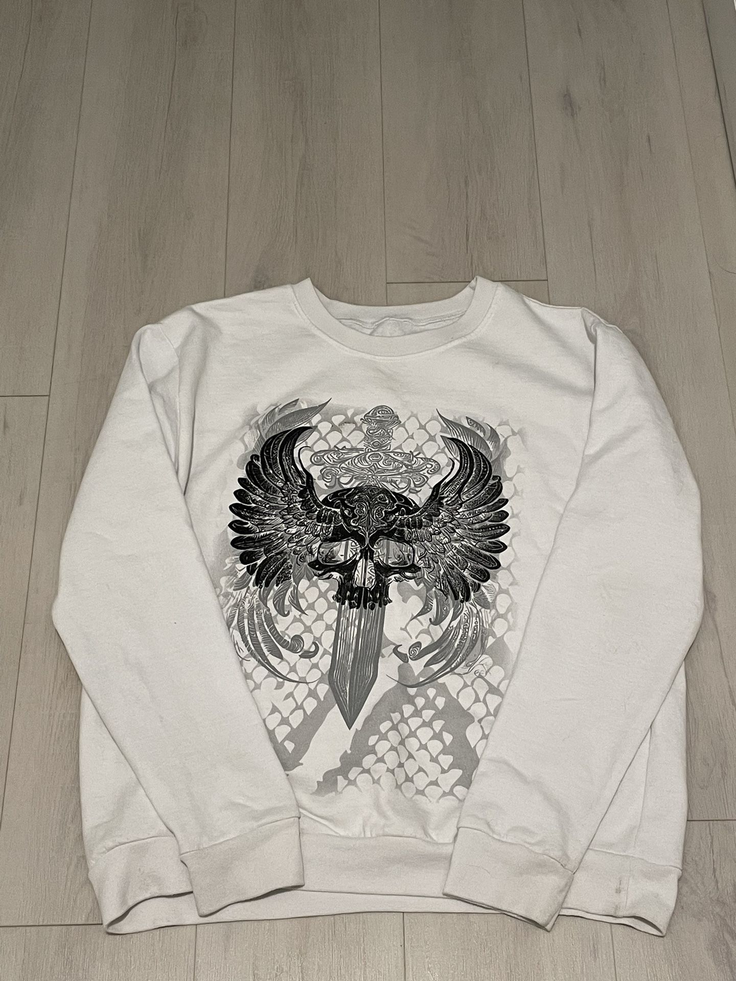 Skull Sweatshirt S/M $25