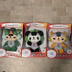 2008 Beijing China Olympics Plush Mascots 