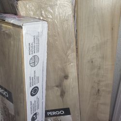 160 Sqft  Pergo Water  Proof  Laminated  Asking $180 For All.8 New Boxes .