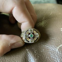 Franklin Mint 925 Celtic Ring 