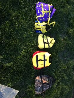 Dog life jackets