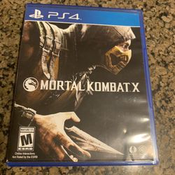 PS4 Mortal Kombat X 10 MK 10 PlayStation 4
