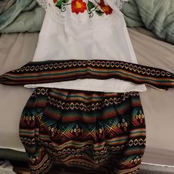 Girls Mexican Outfit