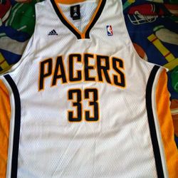 INDIANA PACERS JERSEY SIZE XL MENS STITCHED 
