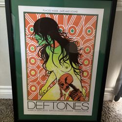 Deftones Jermaine Rogers Framed Poster