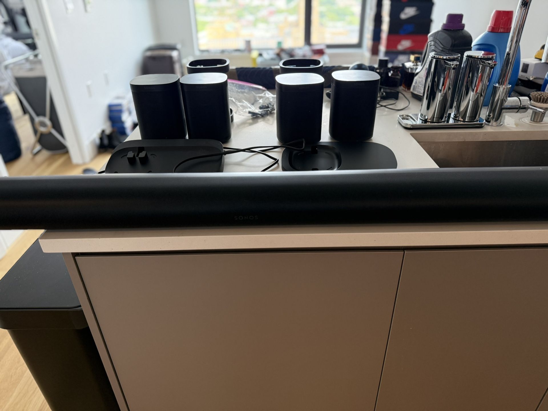 Sonos Equipment + Mounts And Shelves( Arc, One Gen 1, One SL, Sub Gen 1)