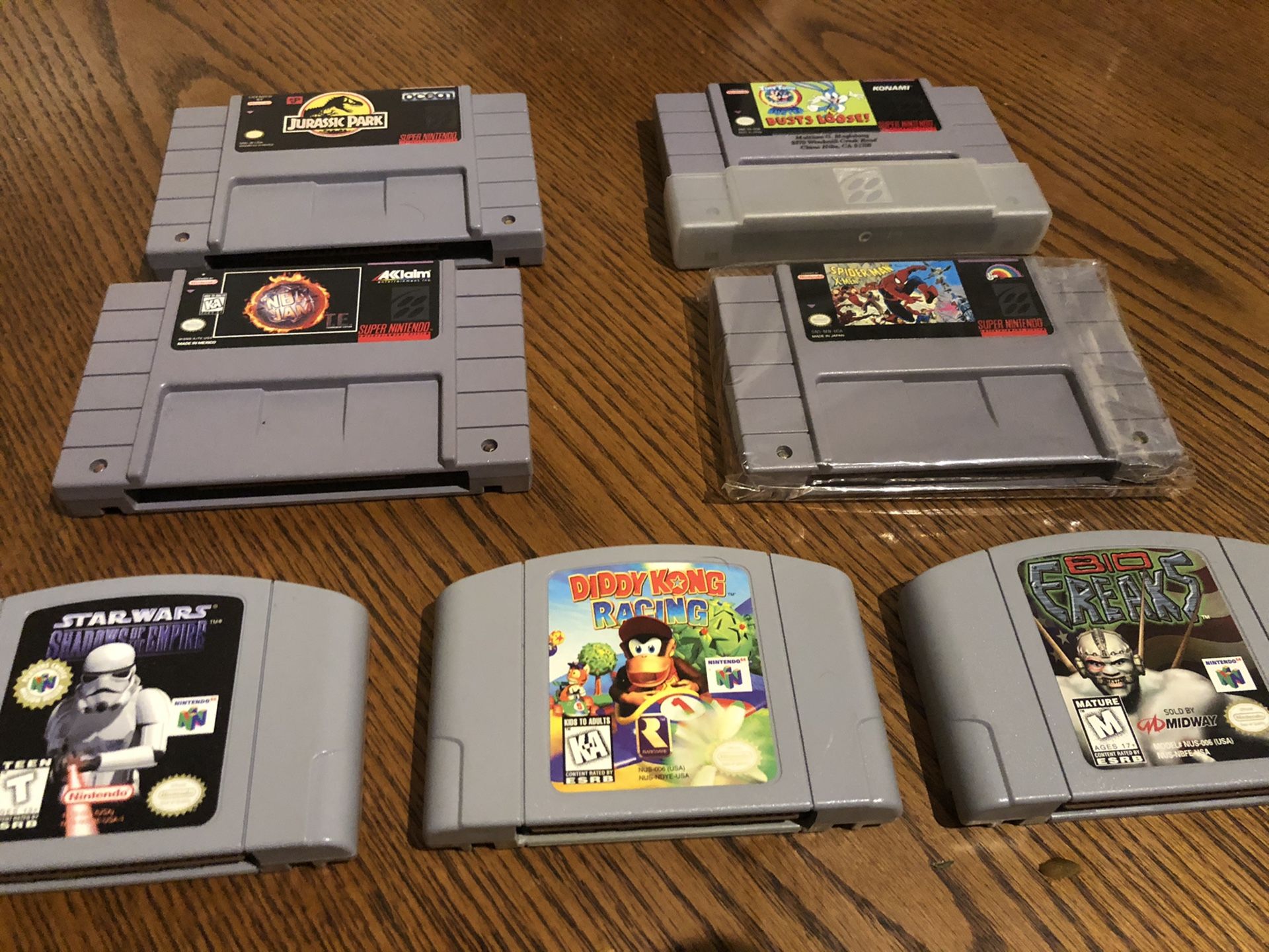 SNES/ N64 Videogame Bundle!