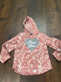 Girls hoodie sweater size 5 by Lily Bleu mini boss #20