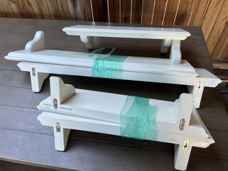 Solid Wood Floating Shelves