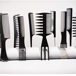 10 Piece Comb Set 